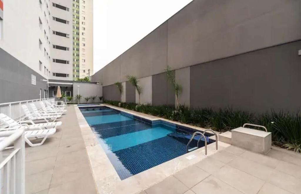 Refinado Studio No Bras Com Piscina/Metro Bras Сао Паоло Екстериор снимка